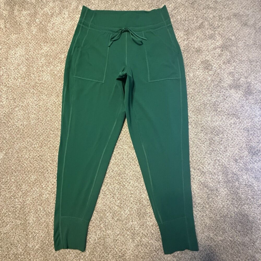 FREE PEOPLE MOVEMENT Women's Medium Never Better Stretchy Pants Joggers Green